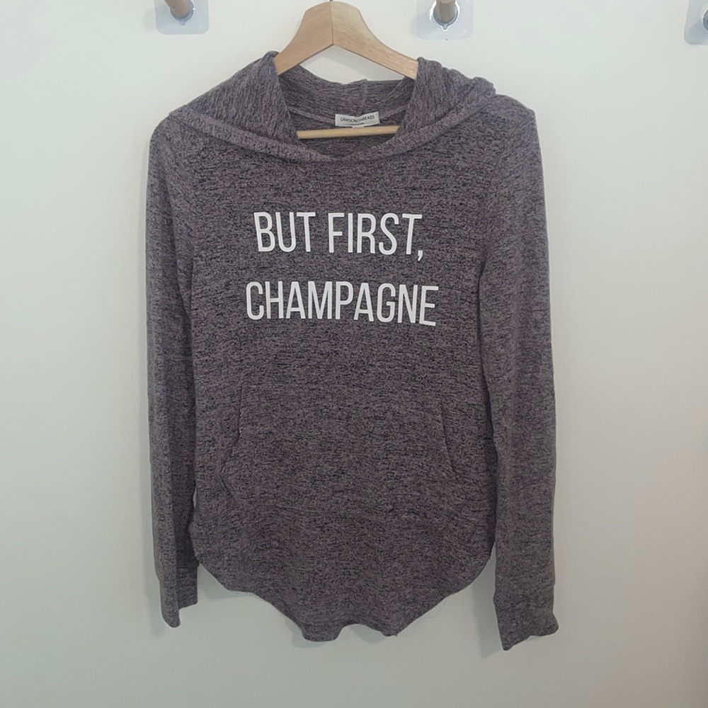 But first, CHAMPAGNE long sleeve